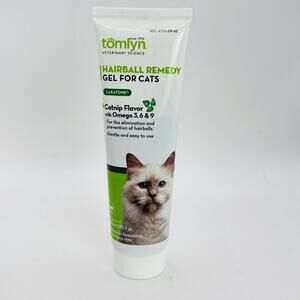 Tomlyn Laxatone Catnip-Flavored Hairball Remedy Gel for Cats 4.25oz. New Sealed
